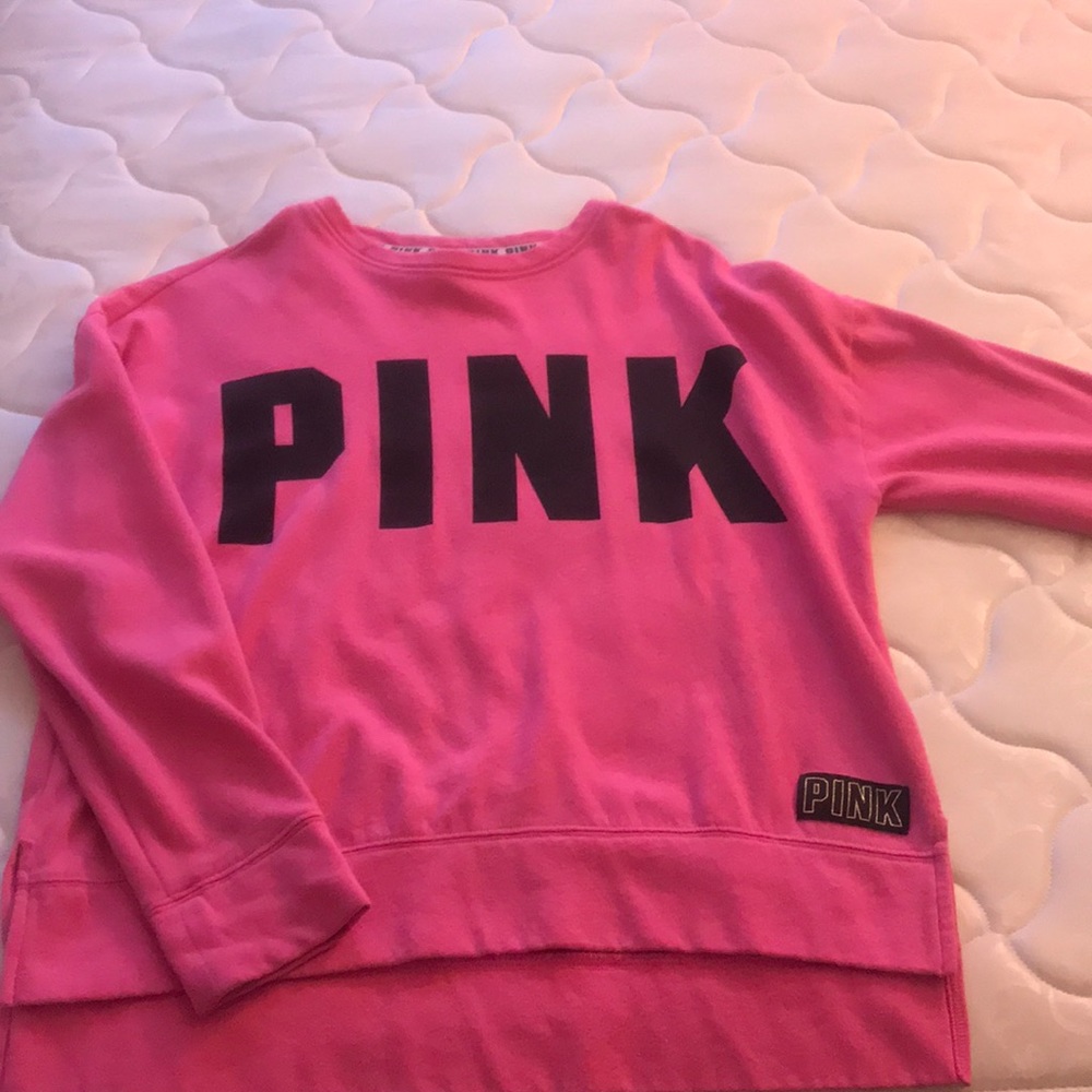Victoria secret  pink crew neck long sleeve